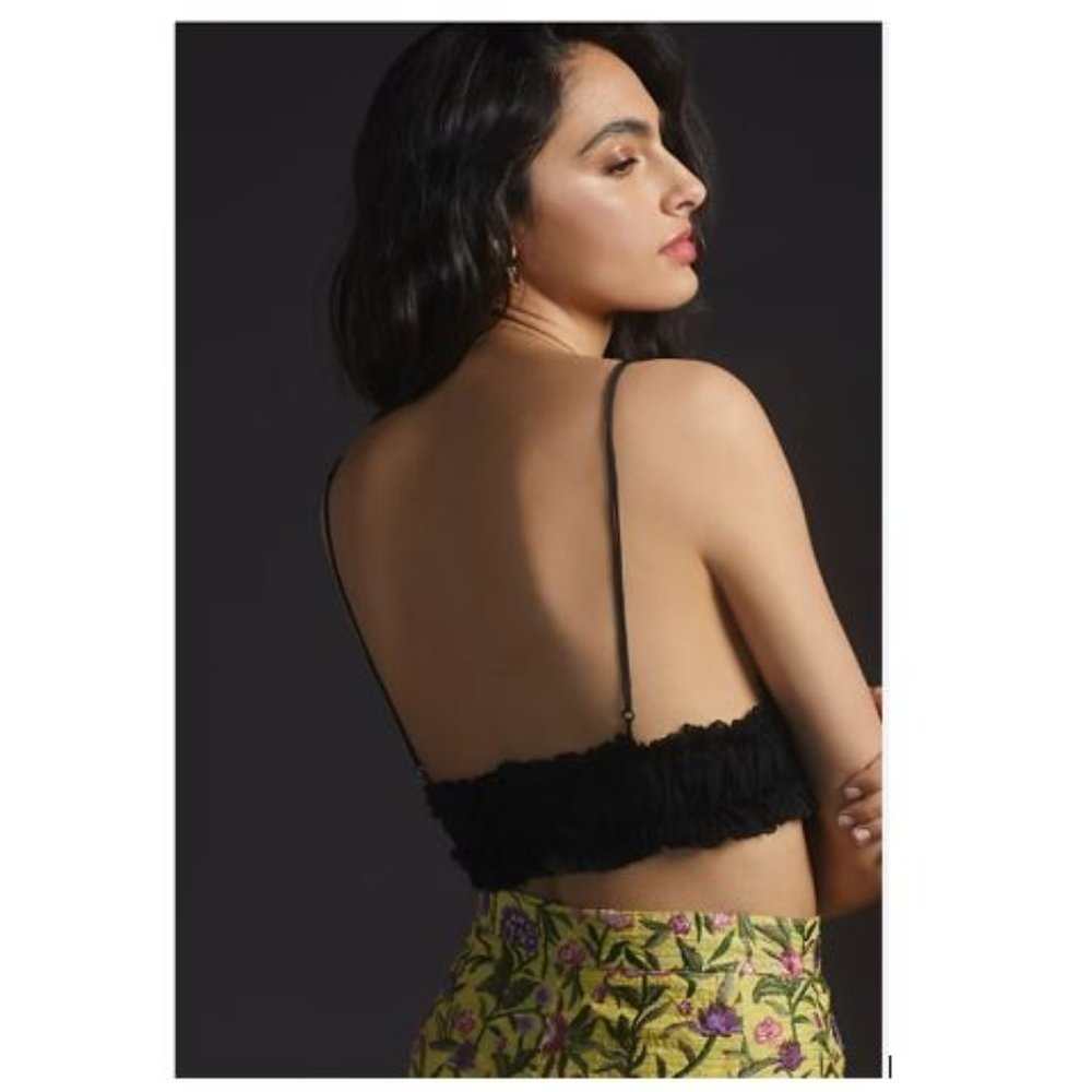 Magali Pascal Lace Cropped Bralette from Anthropologie - Size Medium - NTW - Picture 4 of 7